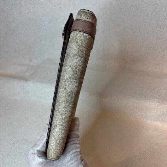 Gucci Long Wallet Women's Beige - Picture 10 of 13